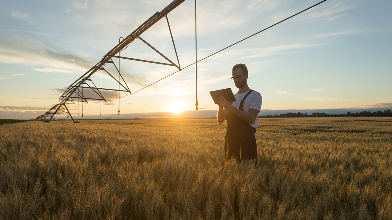 Agricultural irrigation monitoring